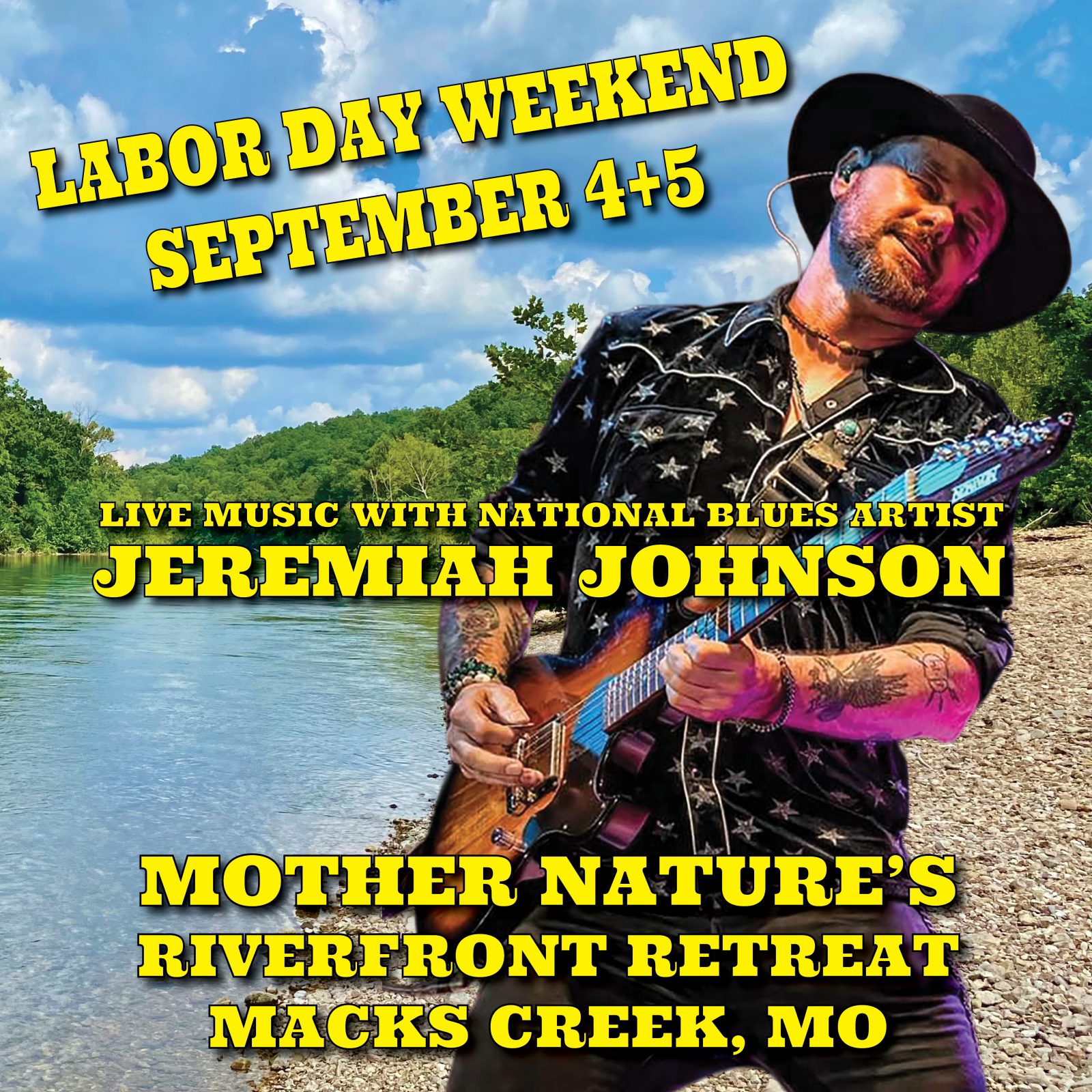 LABOR DAY WEEKEND with JEREMIAH JOHNSON BAND